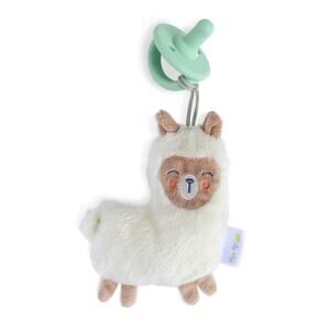 Itzy Ritzy Sweetie Pal LLAMA Silicone PACIFER•Lovey One Size 0M+ NEW